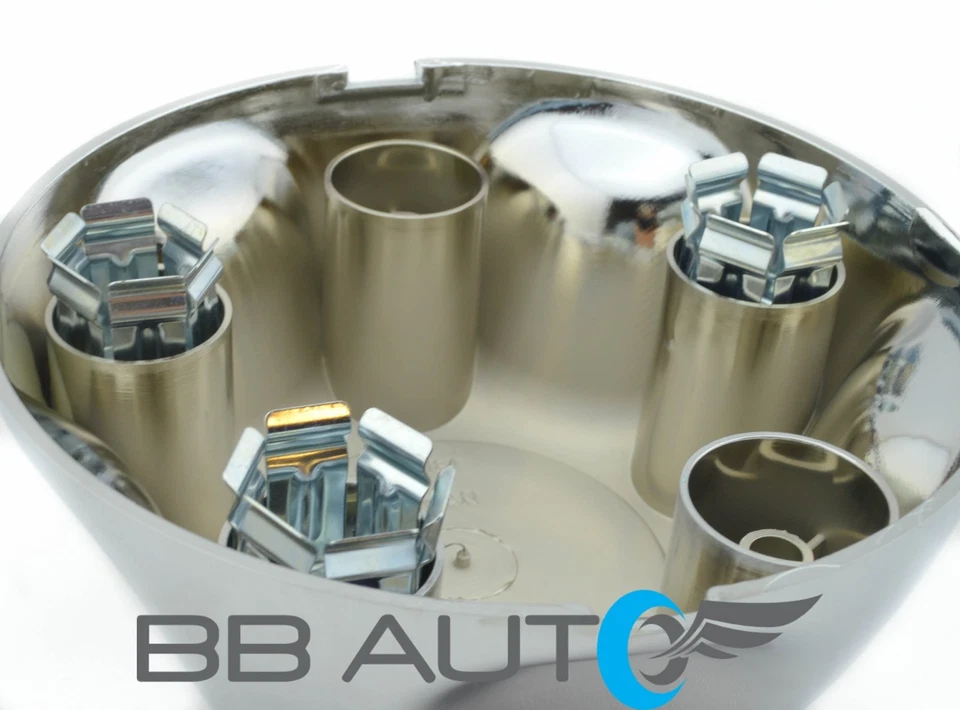 JUEGO DE 4 TAPAS CENTRALES DE CUBO DE RUEDA CROMADAS FORD RANGER EXPLORER MOUNTAINEER NUEVO Foto 4 de 4