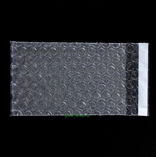 260 Stück Klar Luftpolster Verpackung Beutel Umschlag Plastiktüte 4" x 5"_105 x 130+20 mm - Bild 4 von 12