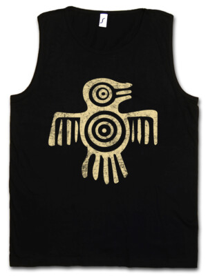 AZTEC BIRD II TANK TOP Indians Indian Sign Culture Civilization Mayans Religion