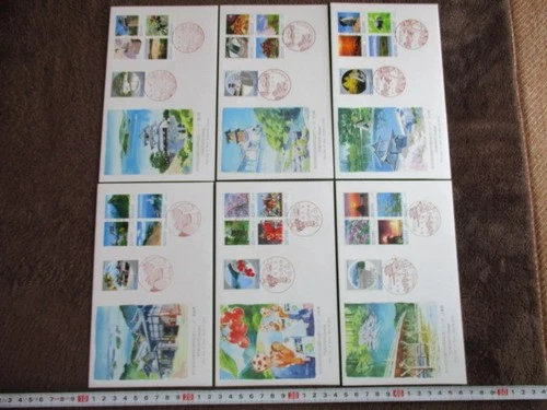 Japan Stamp First Day Cover FURUSATO Stamp (地方自治法施行60周年記念) Large format 2014