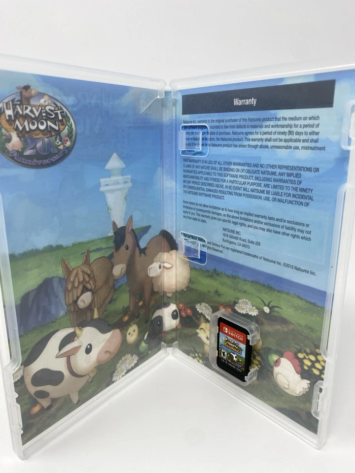 Harvest Moon: Light of Hope (Nintendo Switch) Authentic - Game And Case - Image 4 of 4