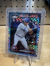 2024 Topps Chrome - Spencer Horwitz #26 X-Fractor (RC) checkerboard Blue Jays