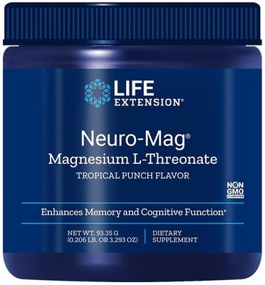 Life Extension, Neuro-Mag, Magnesium-L-Threonat, Mineralien, 93,35 Gramm... 