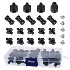 24 Pcs Camera Screw Adapter Set - 1/4" to 3/8" Tripod Mount Converter for Monopo