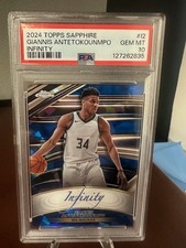 2024 Topps Sapphire Giannis Antetokounmpo Infinity PSA 10