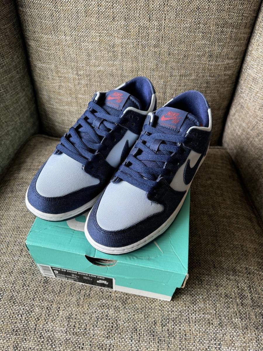 NIKE SB 箱 ①us9.0 Nike SB Zoom Dunk Low Pro Binary Blue Size 9 | eBay