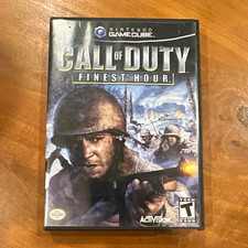 Activision Call of Duty: Finest Hour Nintendo GameCube Manual T NTSC-U/C