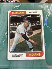 1974 Topps - Gaylord Perry #35 Cleveland Indians