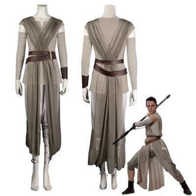 Star Rey Skywalker Cosplay Costume Outfits Halloween Carnival Party Suit