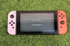 Nintendo Switch 32 GB Console - Red + Pastel Pink - Read Description