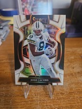 2025 Panini Select - Concourse Josh Jacobs card#67 White /35 Color Match SP