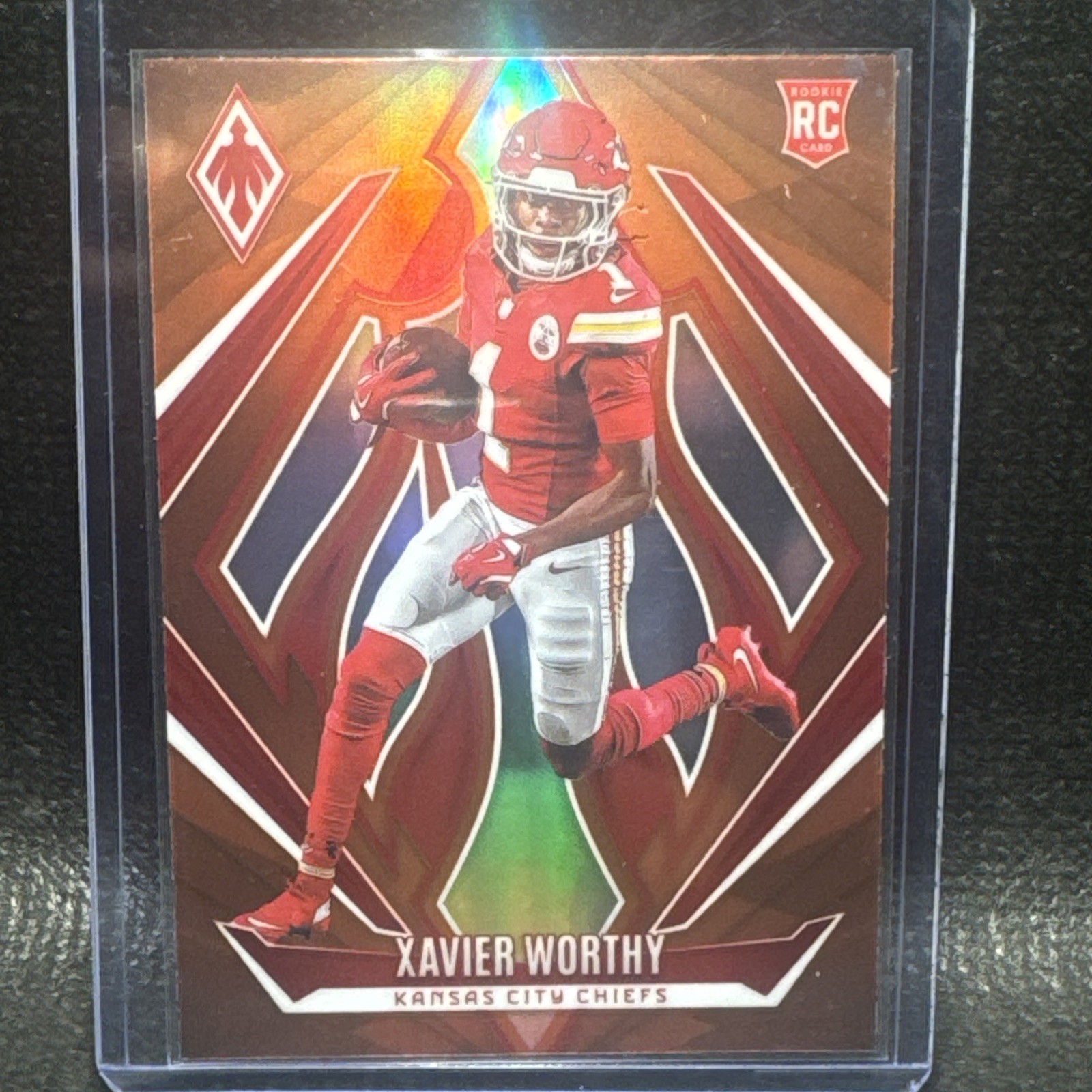 2024 Panini Phoenix - Rookie Xavier Worthy #250 Orange  (RC)