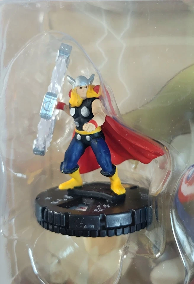 HEROCLIX Original Avengers Starter Set: Thor Ant-Man Wasp Hulk Iron Man Cap - Image 3 of 4