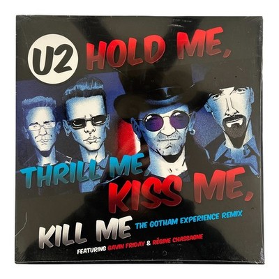 U2 Hold Me Thrill Me Kiss Me Kill Me Vinyl Single Sealed 12  45 RPM