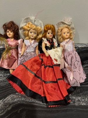 4 Vintage Duchess Doll Corp. Dolls 1948 Lady Hampshire & red head