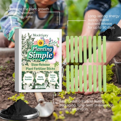 Plant Slow Release Nutrition Stick Plant Flower Bud Potted Special Fertilizer - Picture 4 of 6