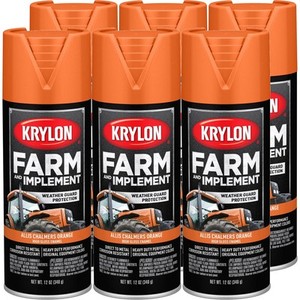 Farm & Implement Spray Paint, Allis Chalmers Orange ~ 12 oz