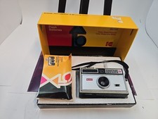 Kodak Instamatic X-15 Camera Color Outfit w/ Box  Manual   Vintage 126 Film