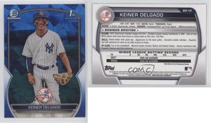 2023 Bowman Chrome Sapphire Edition Prospects Keiner Delgado #BCP-191