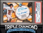 2025 Bowman Chrome Konnor Griffin Prime Auto Orange #01/25 PSA 9 Mint BNB78