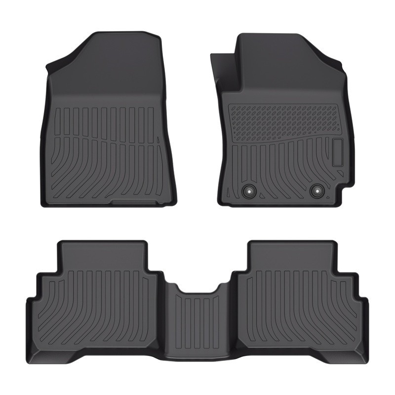 Car mats for Hyundai Kona Hybrid (SX2) 2024+ All weather 3D/5D moulded TPE RHD