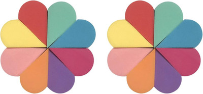 16 Stck. Make-up Schwamm Gesichtsfarbe, Wiederverwendbare Blütenblattform Mini Gemischte Farben Gesichtsmalerei