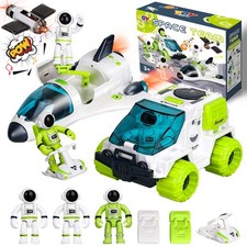 TOY Life Space Rocket Toys for Kids Shuttle Toy with Astronaut Figure Medium