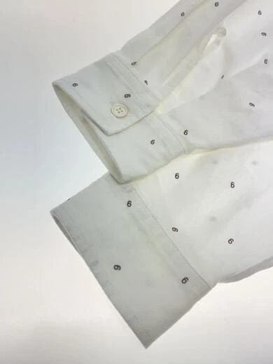MAISON MARGIELA MM6 2022SS Vestito Camicia 6 Stampa (Shirt Dress) S Cotone WHT S62CT0198
