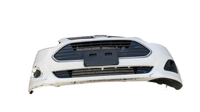 2017 Ford C-Max Front Bumper Cover Shell Panel w/ Grille & Emblem White Assembly