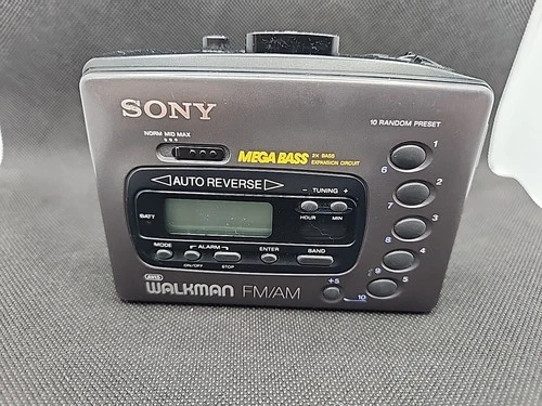 SONY Walkman WM-FX42 AM/FM Cassette Player - Works!