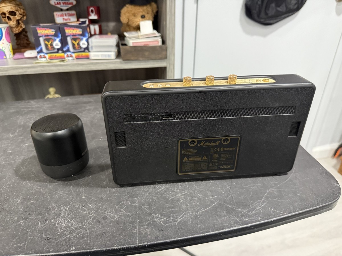 Marshall Stockwell 25W Portable Bluetooth Speaker - Black