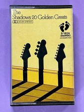 The Shadows 20 Golden Greats Audio Cassette Tape