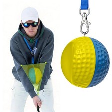 Golf Swing Trainer Ball for Forearm Connection, Aid Large, Green