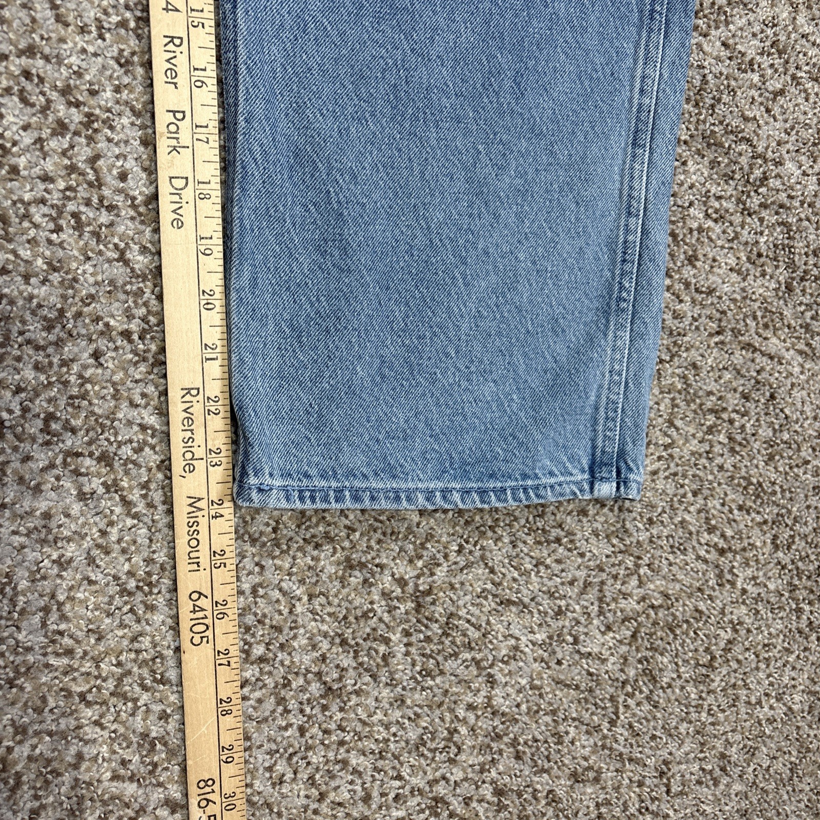 Levi’s Line 8 Men's 34x32 Irregular Jeans (34x24) Wide Leg - View 11