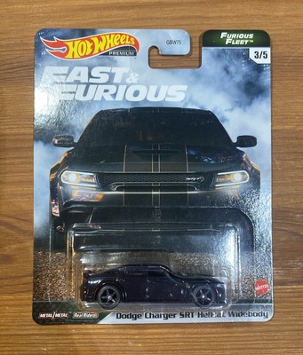 Hot Wheels F&F Furious Fleet Premium Dodge Charger SRT Hellcat Widebody #3