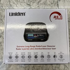 Uniden R3 Radar Detector Extreme Range w/ GPS, Voice  Camera Alerts