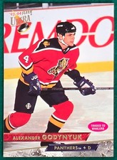 Alexander Godynyuk - 1993-94 Fleer Ultra #325 - Florida Panthers Hockey Card