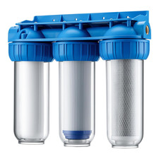 NW-BR10B4 Filtro Acqua a Cartuccia, 3 Stadi 20,67 Mm 1/2" Con Cartucce Filtranti