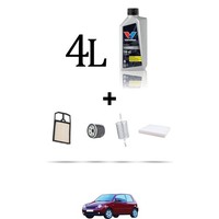 Hoffcar Wartungsset 4 Filter Und 4L ÖL FüR Vw Lupo 1.4 55KW Ab 1998