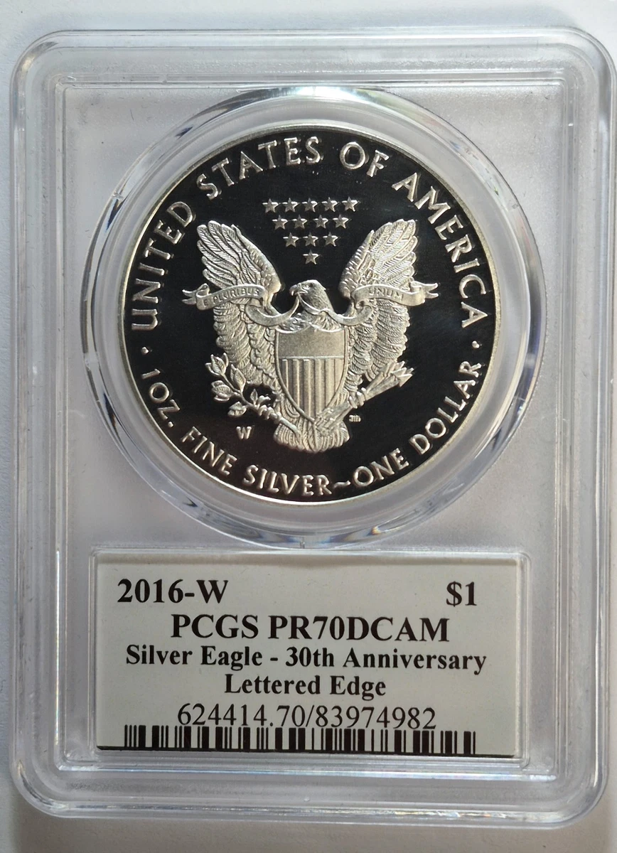 2016 American Eagle PR 70 Graded Silver Bullion Coins for sale | eBay