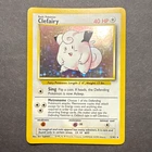 Wizards of the Coast Pokemon TCG Clefairy 5/102 Base Set Holo Rare 40HP Eng 1999