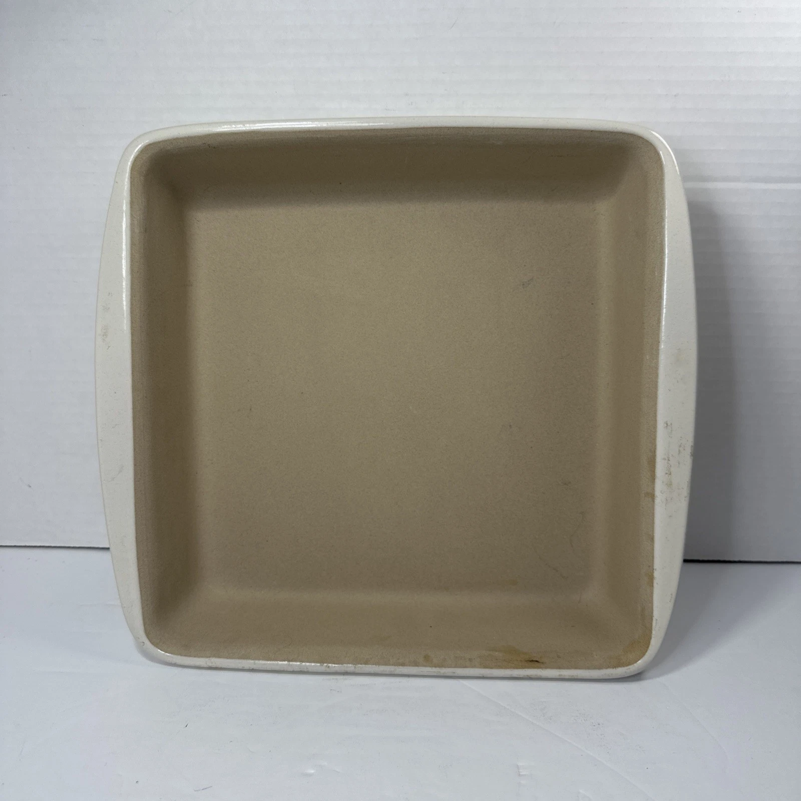 Pampered Chef 9X9 Stone Square Pan French Vanilla 1315 9in 9 White
Opens in a new window or tab