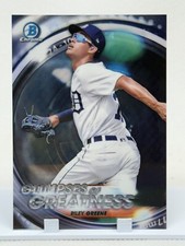 2020 Bowman Chrome Glimpses Of Greatness Riley Greene RC #GOG-RG