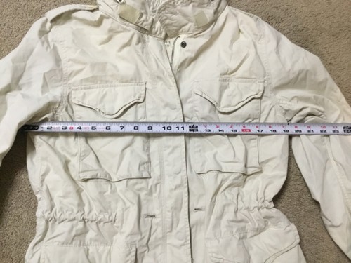 Denim & Supply Ralph Lauren Flag Military Removable Hood Jacket Women M - Picture 7 of 9