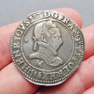 Henri III - Franc au Col plat - 1586 M Toulouse - Photo 1/2