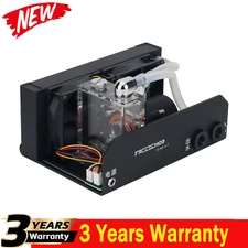 FREEZEMOD SLMZ-V-T 12V 4000RPM Industrial Water Cooler Module with Dual Fan TOP