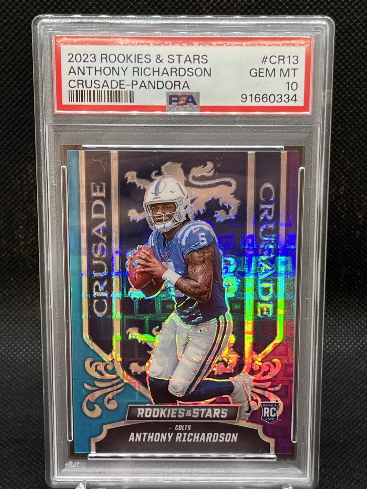 Anthony Richardson Panini Rookies & Stars Crusade #CR13 Pandora