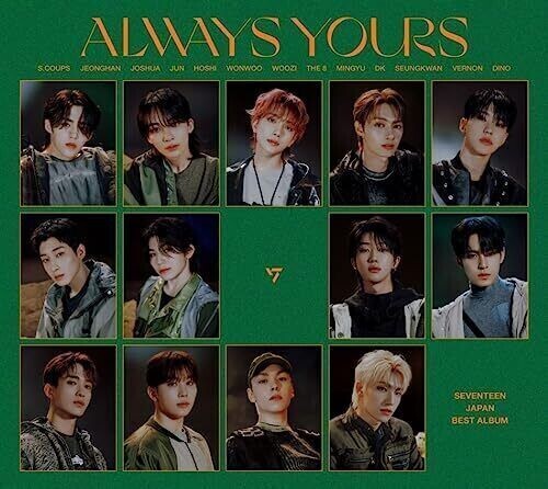 SEVENTEEN ALWAYS YOURS: JAPAN BEST ALBUM NEW CD SEVENTEEN ALWAYS YOURS: JAPAN BEST ALBUM NEW CD