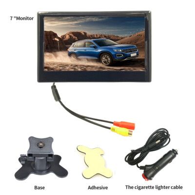 7'' Car Rear View Display Monitor Monitor TFT LCD Color Screen Rear View Camera