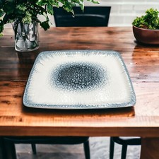 Grey And White Restaurant Serving Platter - Extra Large